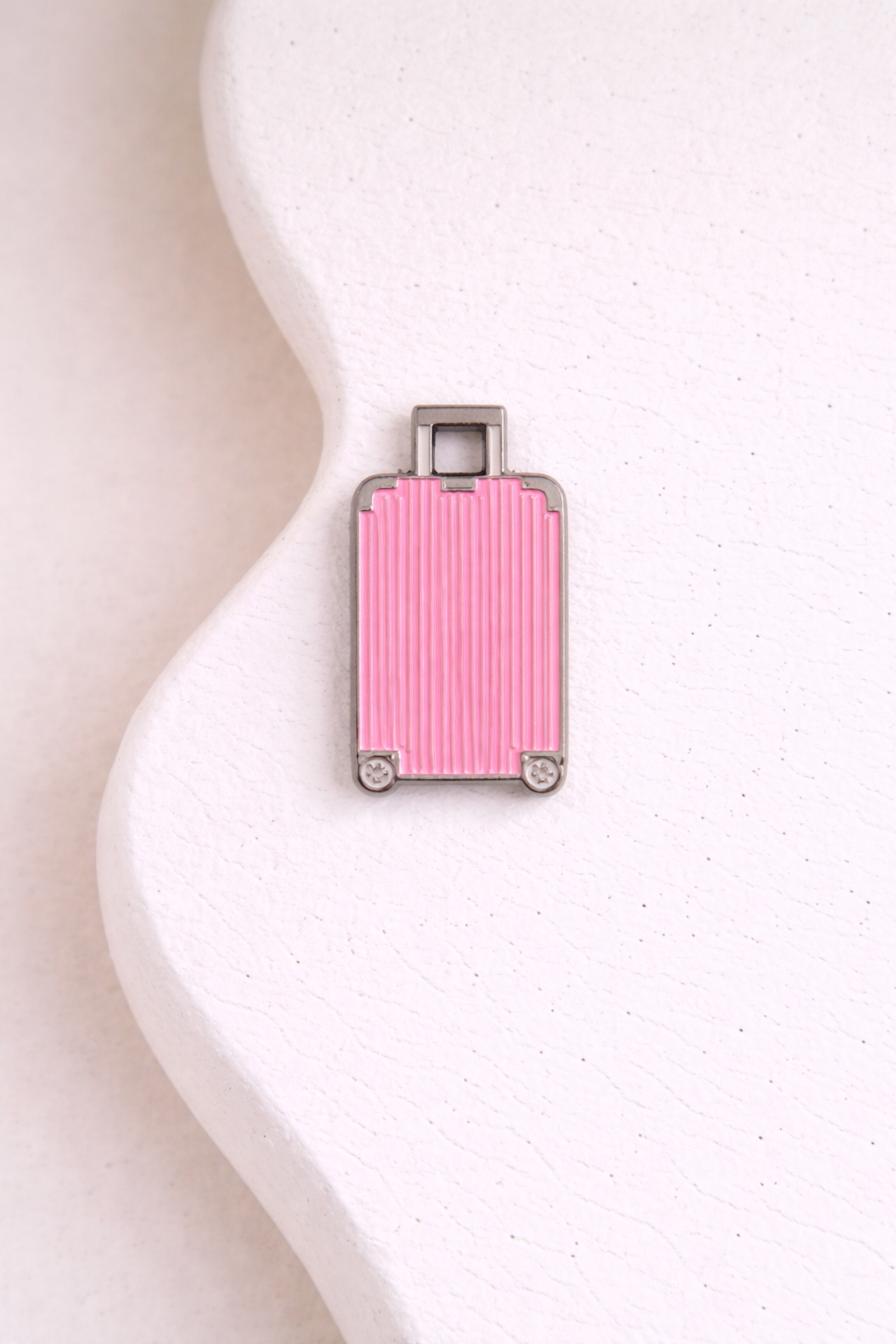 Pink Suitecase Sticker