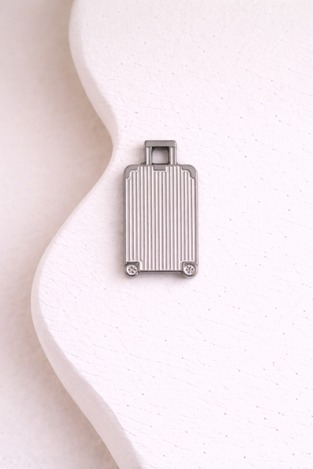 White Suitcase Sticker