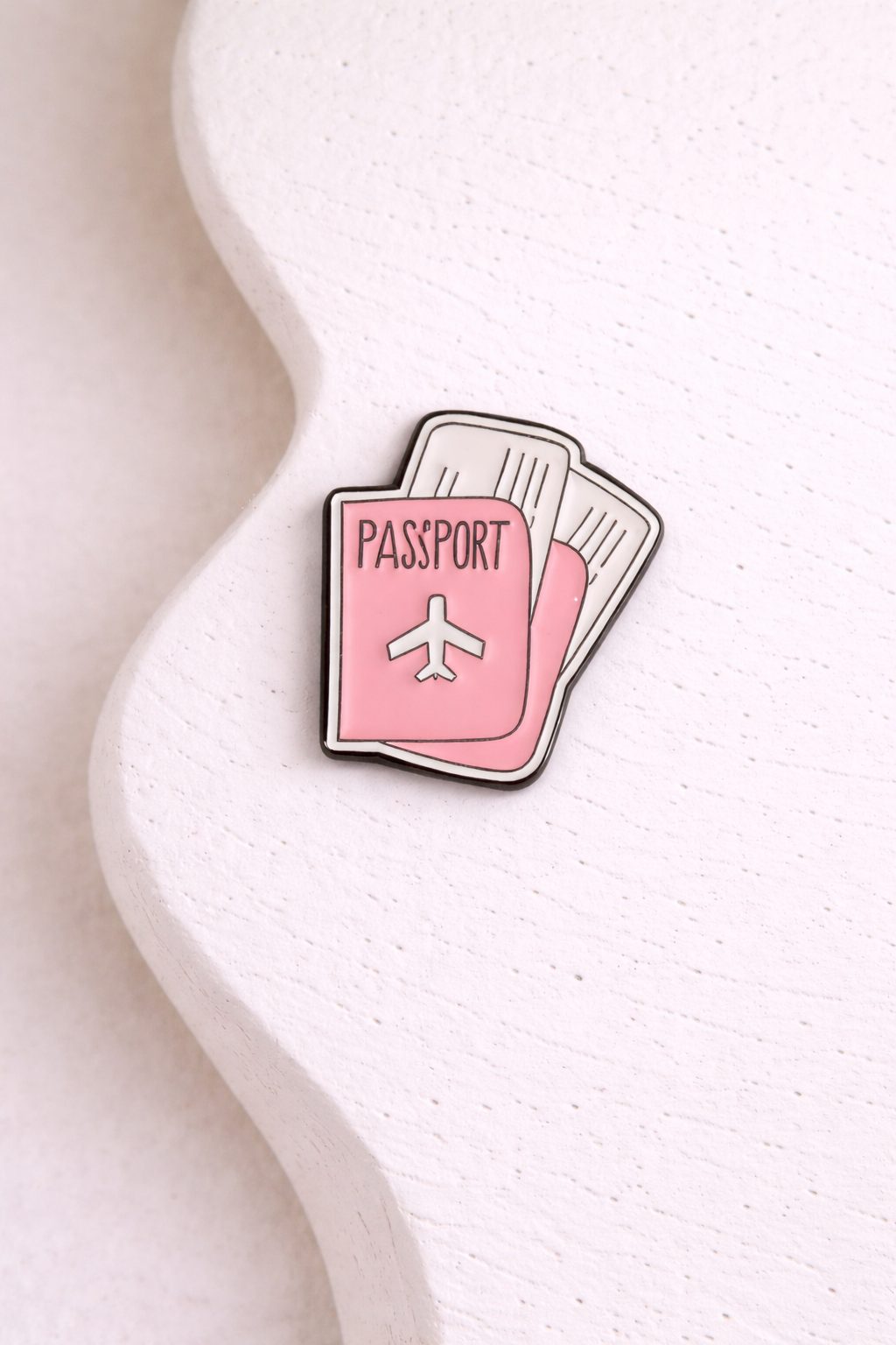 Pink Passport Sticker