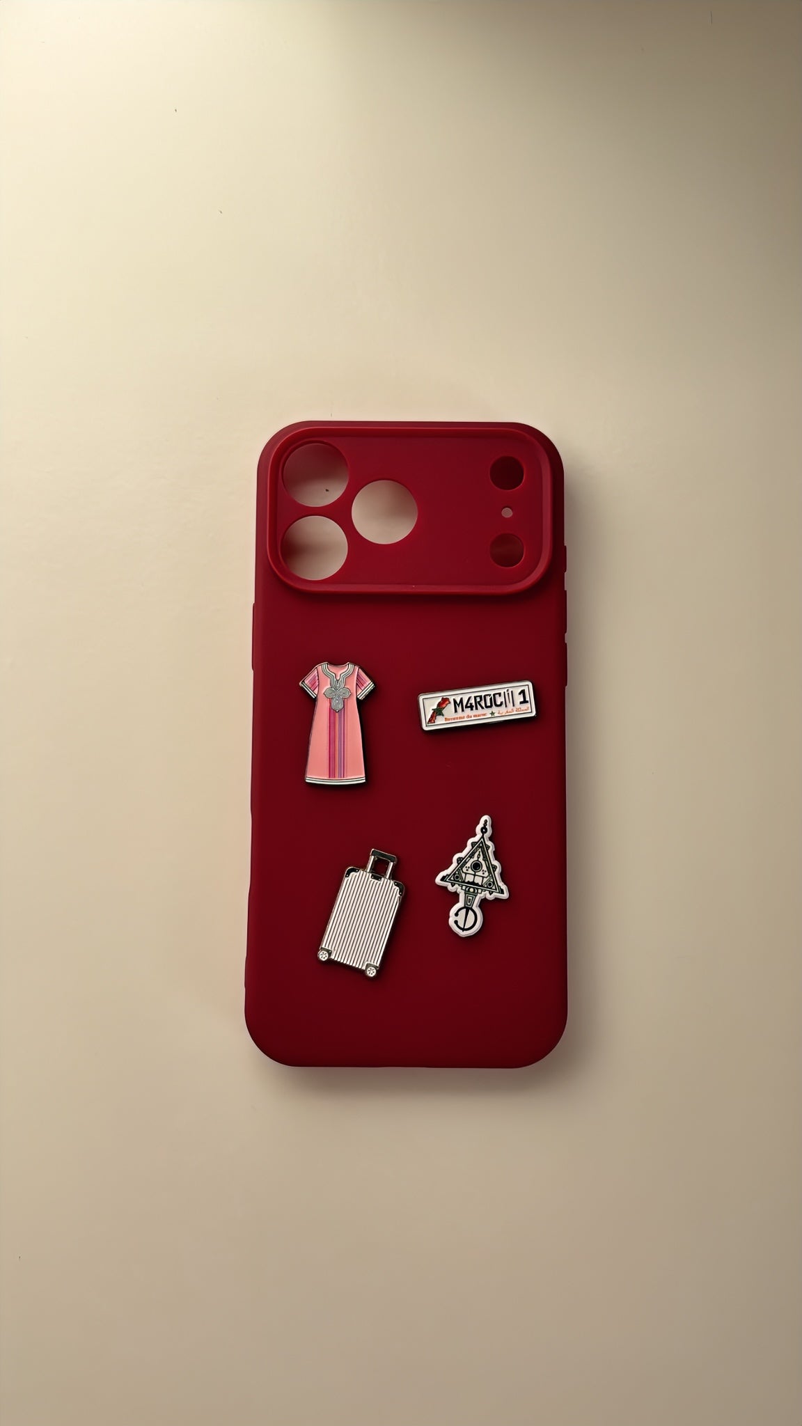 White Suitcase Sticker